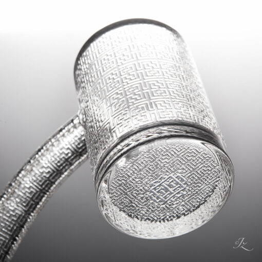Shop Quave CB - Flat Top Banger Tessellated - XXL - 14mm Male 45º Beveled in australian