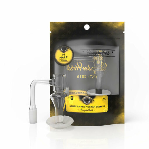 Shop HONEYSUCKLE NECTAR BEEHIVE QUARTZ BANGER - 90° DEGREE in australian