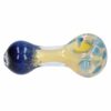 Shop Gold and Frit Spoon Pipe - 4 in in australian