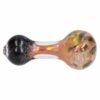 Shop Gold and Frit Spoon Pipe - 4 in in australian