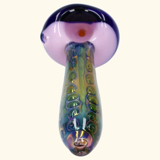 Shop Gold Fume Double Blown Bubble Trap Pipe - 4.5 in in australian