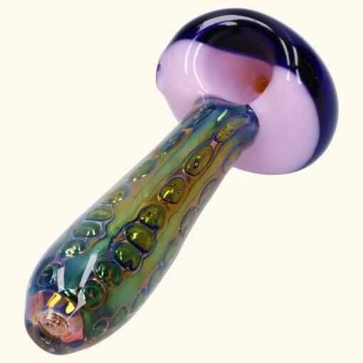Shop Gold Fume Double Blown Bubble Trap Pipe - 4.5 in in australian