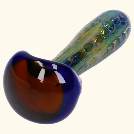 Shop Gold Fume Double Blown Bubble Trap Pipe - 4.5 in in australian