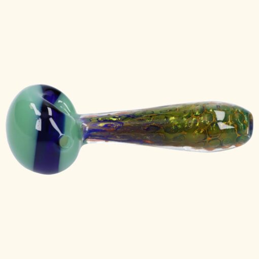 Shop Gold Fume Double Blown Bubble Trap Pipe - 4.5 in in australian