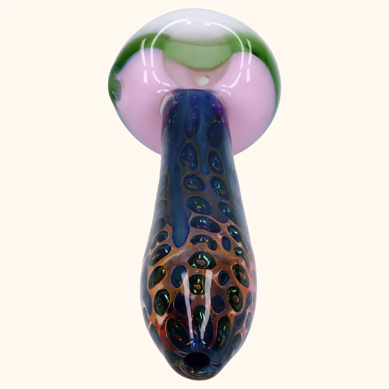 Shop Gold Fume Double Blown Bubble Trap Pipe - 4.5 in in australian