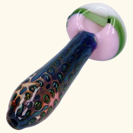 Shop Gold Fume Double Blown Bubble Trap Pipe - 4.5 in in australian