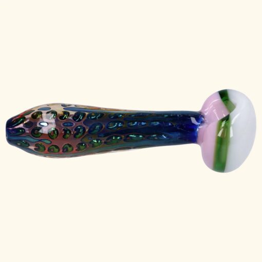 Shop Gold Fume Double Blown Bubble Trap Pipe - 4.5 in in australian