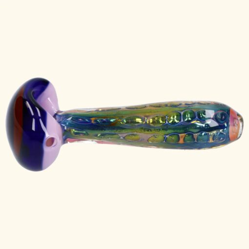 Shop Gold Fume Double Blown Bubble Trap Pipe - 4.5 in in australian