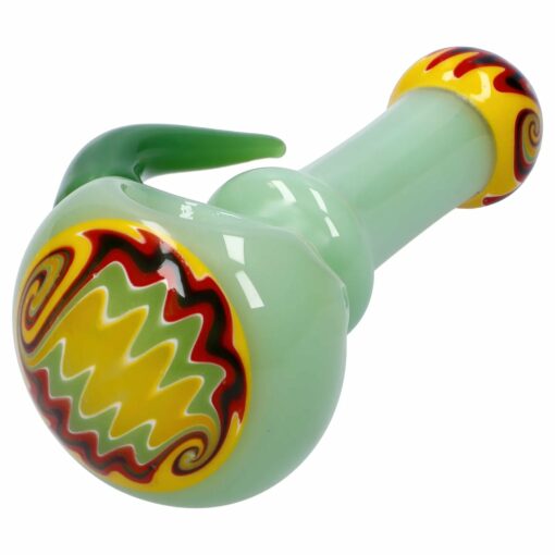 Shop Slime Tube Horn Reversal Art Spoon Pipe - 4.5 in in australian