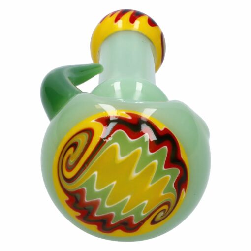 Shop Slime Tube Horn Reversal Art Spoon Pipe - 4.5 in in australian