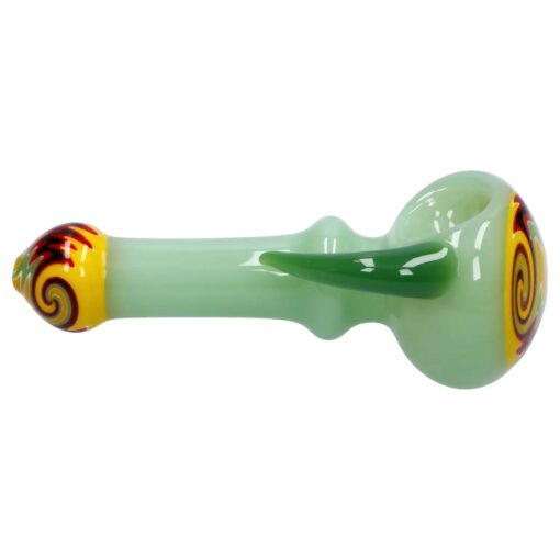Shop Slime Tube Horn Reversal Art Spoon Pipe - 4.5 in in australian