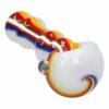 Shop Slime Rasta Rainbow Spoon Pipe - 4.5 in in australian