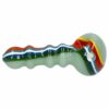 Shop Slime Rasta Rainbow Spoon Pipe - 4.5 in in australian