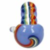 Shop Slime Rasta Rainbow Spoon Pipe - 4.5 in in australian