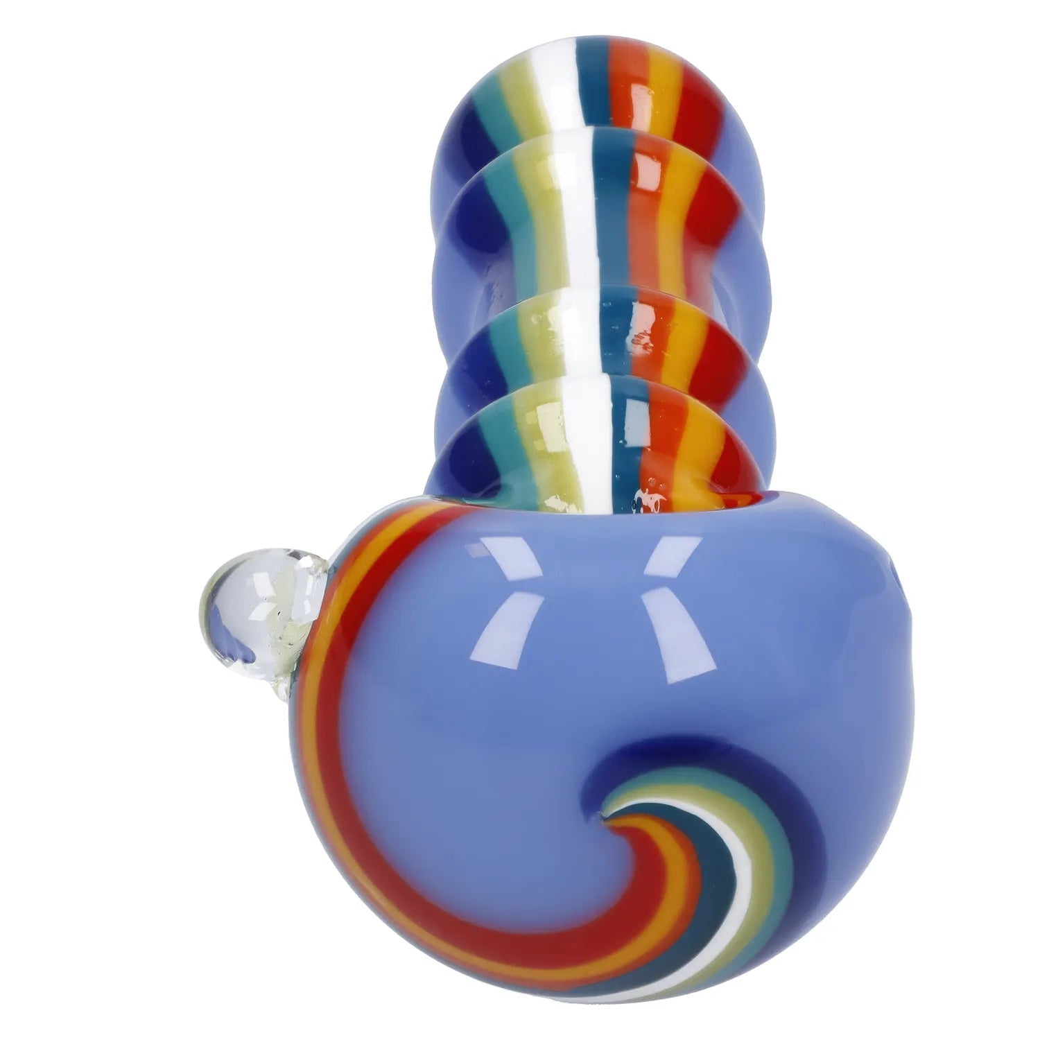 Shop Slime Rasta Rainbow Spoon Pipe - 4.5 in in australian