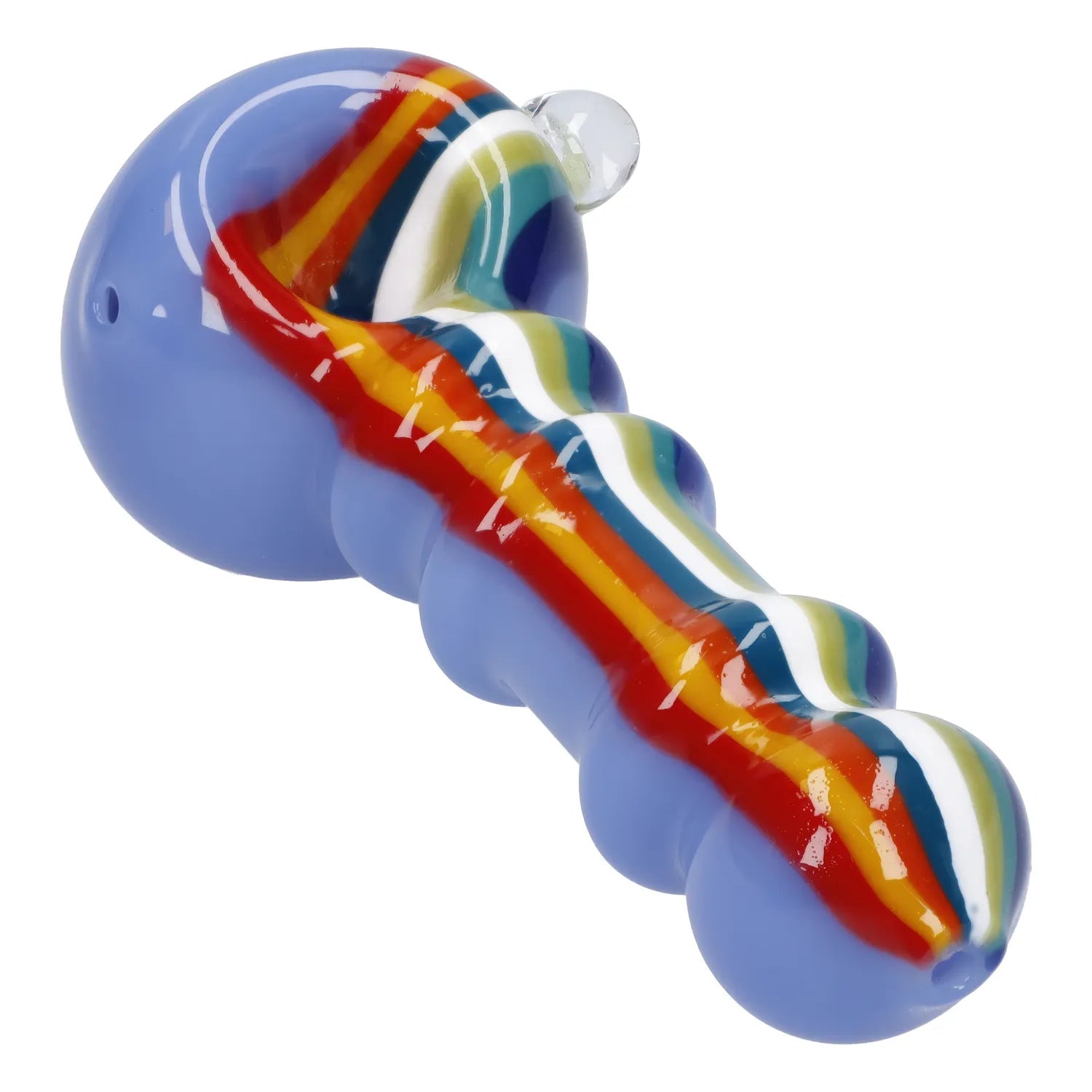 Shop Slime Rasta Rainbow Spoon Pipe - 4.5 in in australian
