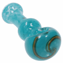 Shop 3-inch Glass with Bubble Middle Hand Pipe in australian