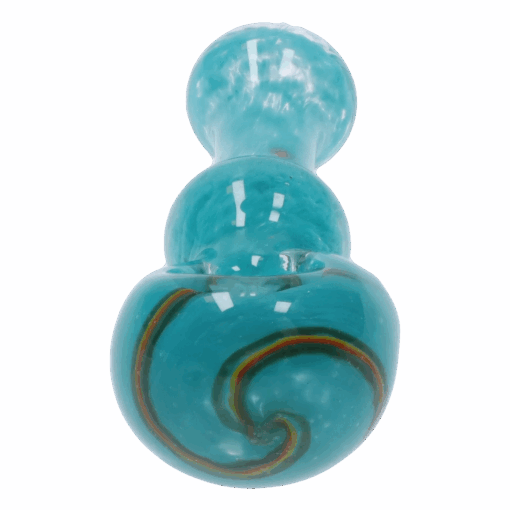 Shop 3-inch Glass with Bubble Middle Hand Pipe in australian
