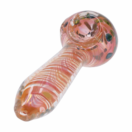 Shop 3-inch Glass Colorful Fumed Hand Pipe in australian