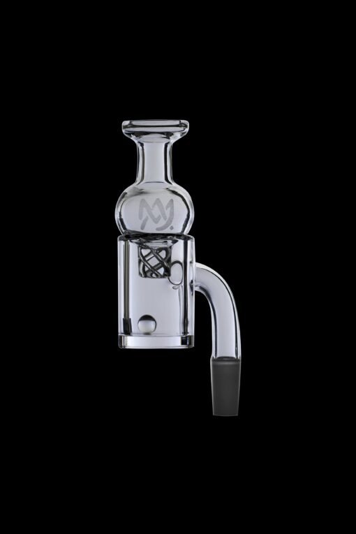 Shop MJ Arsenal Premium Half Weld Clear Quartz Banger in australian