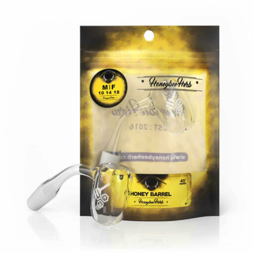 Shop HONEY BARREL QUARTZ BANGER - 45° DEGREE | YL in australian