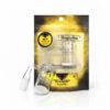 Shop HONEY & MILK BEVEL SPLASH BUCKET QUARTZ BANGER - 90° DEGREE | YL in australian