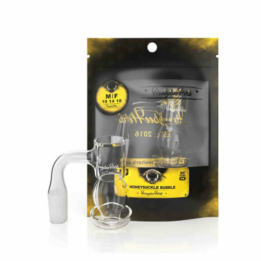Shop HONEYSUCKLE BUBBLE QUARTZ BANGER - 90° DEGREE | BL in australian