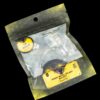 Shop Honeybee Herb 45 Degree Honey Bevel Splash Bucket Quartz Banger - Black Line in australian