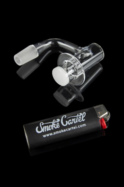 Shop Honeybee Herb Honey & Milk Halo Quartz Banger in australian