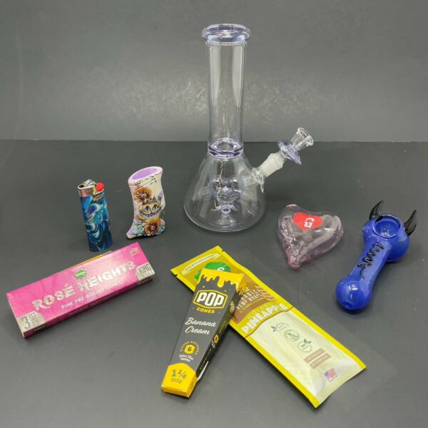 Shop Purple Beaker Heart Combo in australian