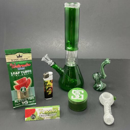 Shop Green 420 Bong Combo in australian