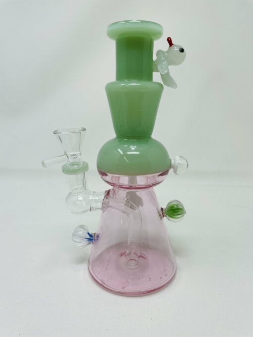 Shop 8" Premium Pink Crystal Duck Bong in australian