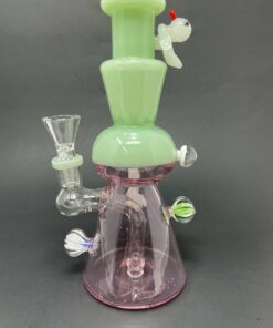 Shop 8" Premium Pink Crystal Duck Bong in australian