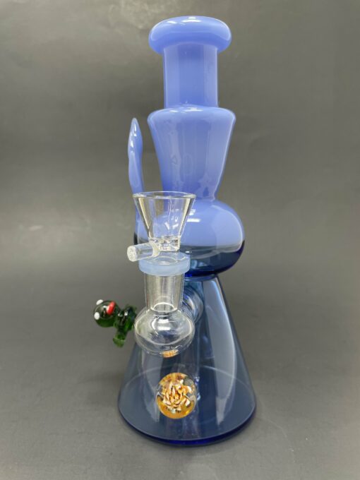 Shop 8" Premium Blue Crystal Duck Bong in australian