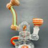 Shop 7" Green Round Recycler Bong in australian