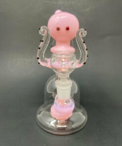 Shop 6" Pink Octopus Percolator Bong in australian