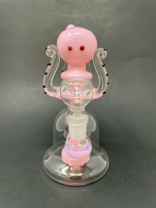 Shop 6" Pink Octopus Percolator Bong in australian