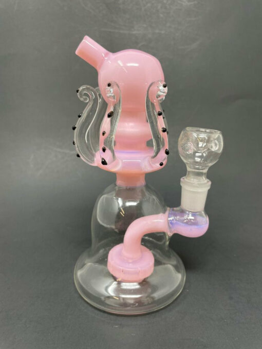 Shop 6" Pink Octopus Percolator Bong in australian