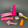 Shop Frostbite Pink Bong Combo Set in australian