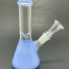 Shop 6" Milky Blue Beaker Bong w/ Ice Catcher in australian