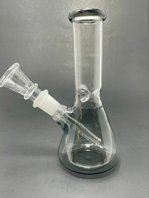Shop 6" Grey Beaker Bong w/ Ice Catcher in australian