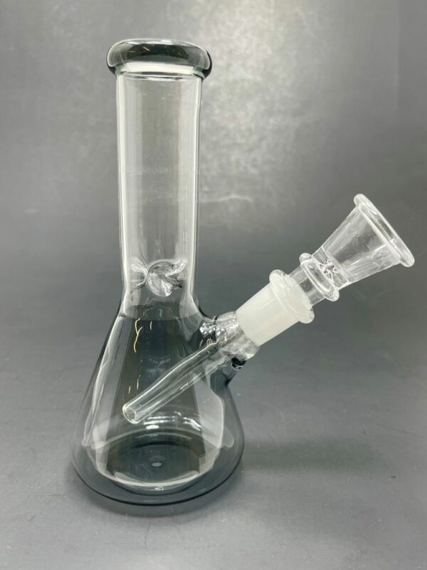 Shop 6" Grey Beaker Bong w/ Ice Catcher in australian