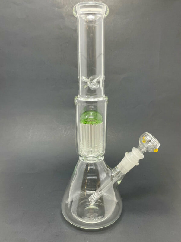 Shop 12" Green Jellyfish Tree Percolator Beaker Bong w/ Ice Catcher in australian
