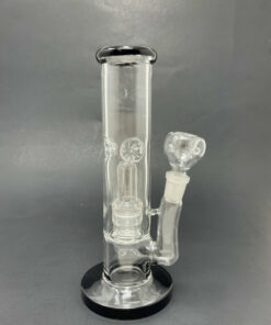 Shop 8" Black Shooter Straight w/ Single Percolator + Ice Catcher in australian
