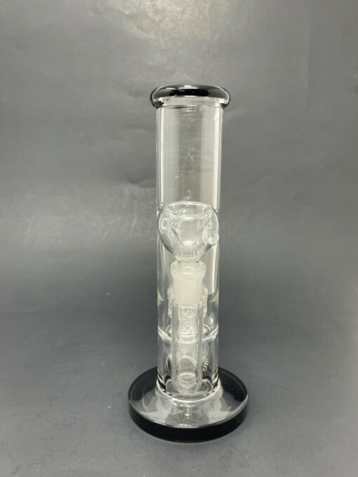 Shop 8" Black Shooter Straight w/ Single Percolator + Ice Catcher in australian