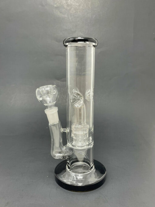 Shop 8" Black Shooter Straight w/ Single Percolator + Ice Catcher in australian