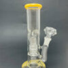 Shop 8" Yellow Shooter Straight w/ Single Percolator + Ice Catcher in australian