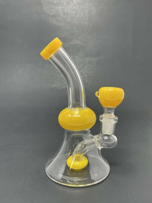 Shop 5.5" Yellow Showerbend Bong in australian