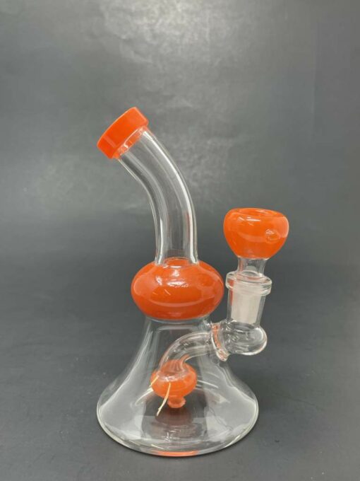 Shop 5.5" Orange Showerbend Bong in australian