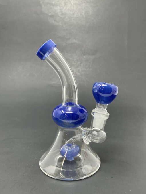 Shop 5.5" Blue Showerbend Bong in australian